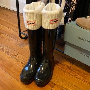 Hunter Boots with Fleece Insert